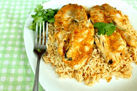FISH PULAO