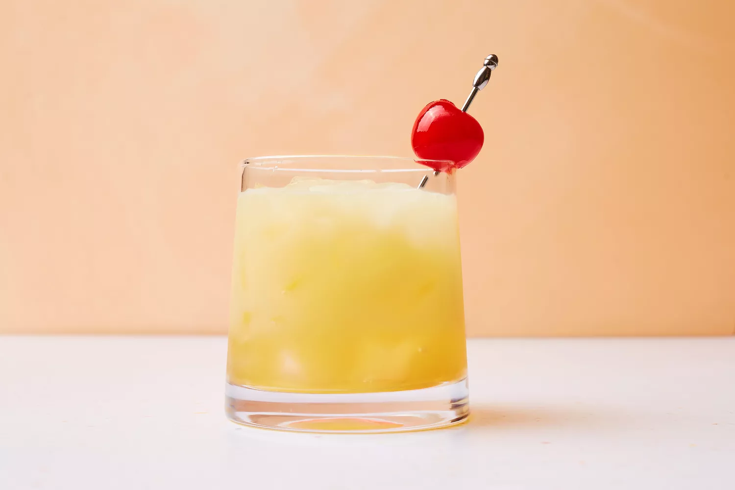 Apricot Sour Cocktail