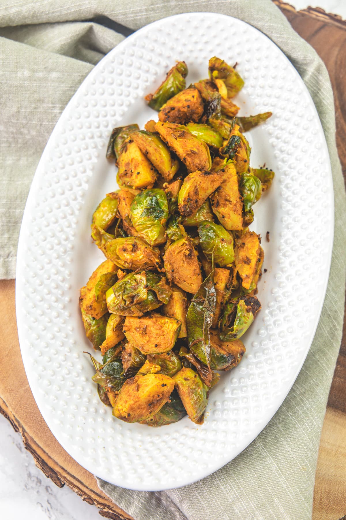 Brussel Sprouts Curry 