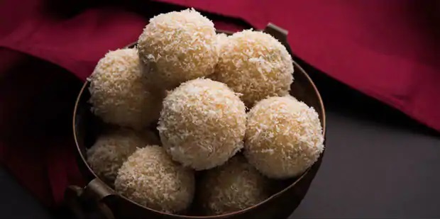 Coconut Til Ladoo