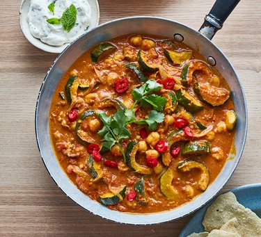 Courgette curry
