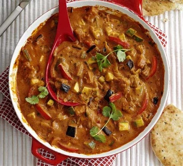Easy vegetable curry