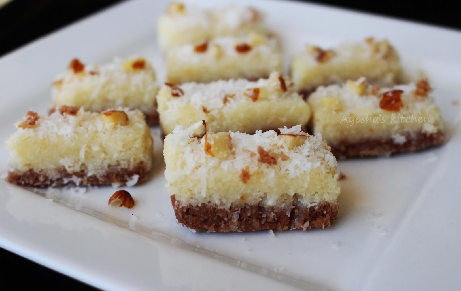 LAYERED COCONUT BURFI