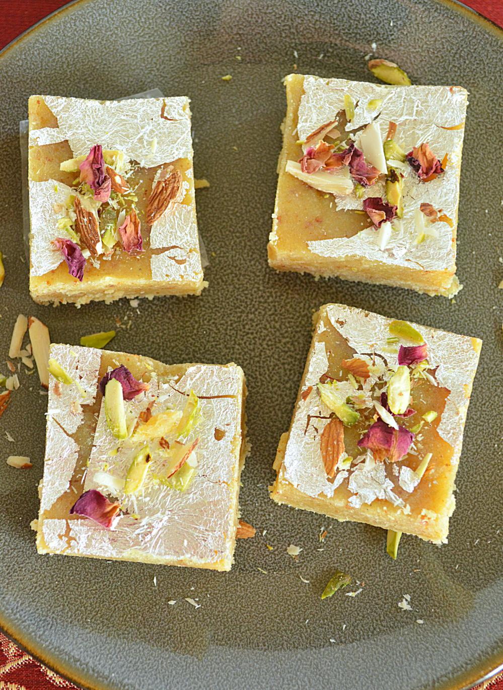Moong Dal Burfi