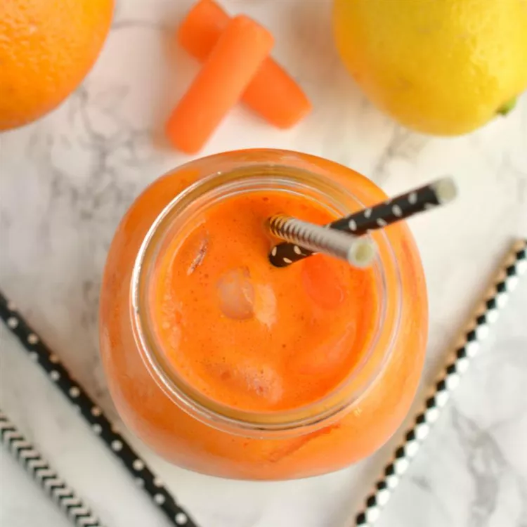 Orange-Carrot-Ginger Juice