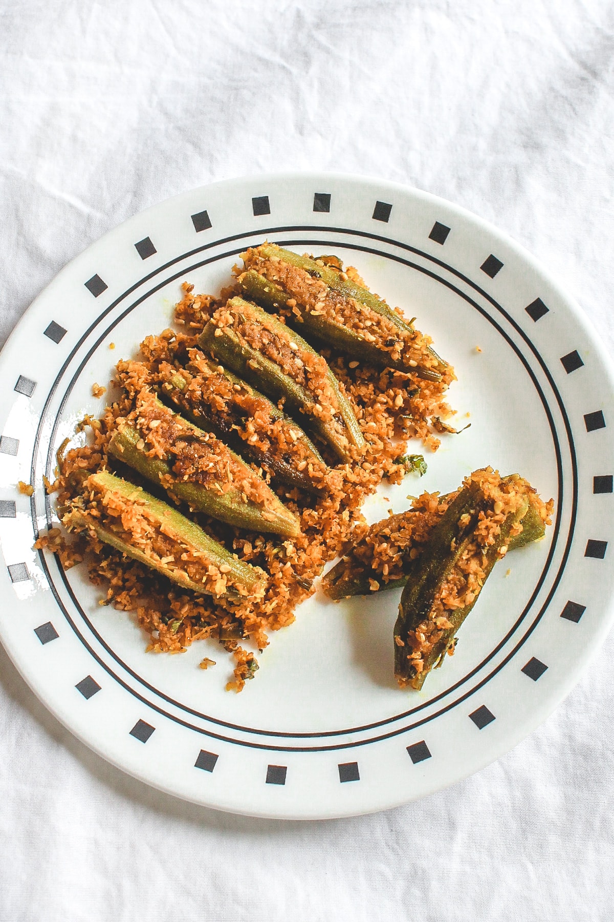 Stuffed Okra