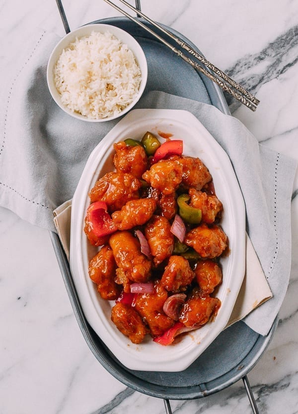 SWEET AND SOUR CHICKEN