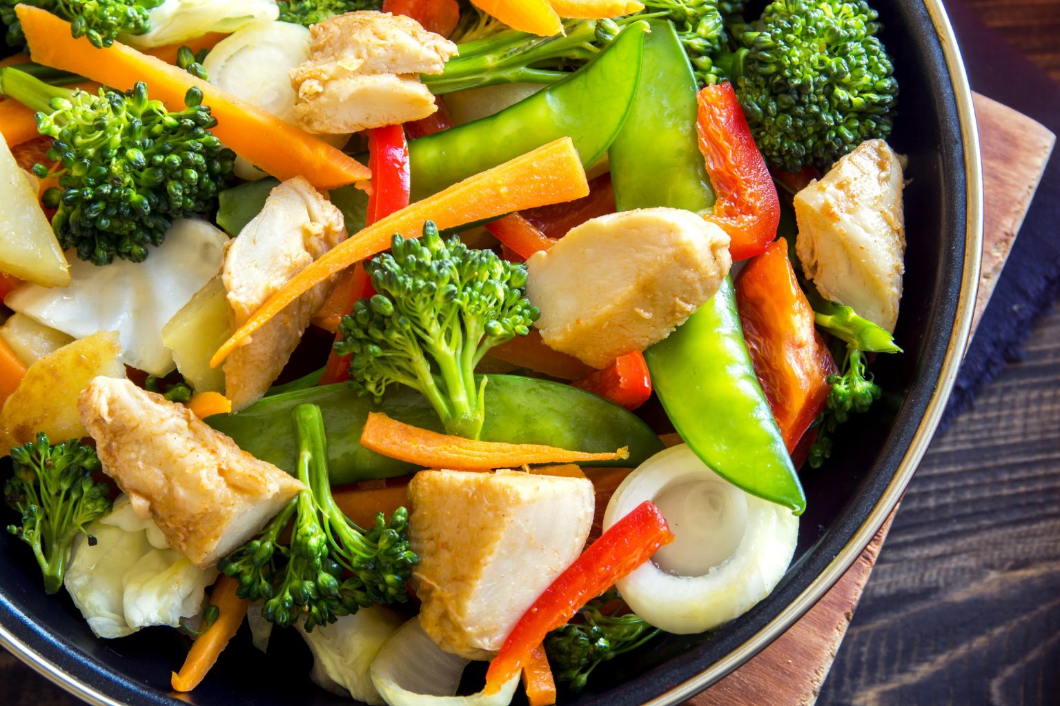 Sheet Pan Chicken and Veggie “Stir Fry” Recipe