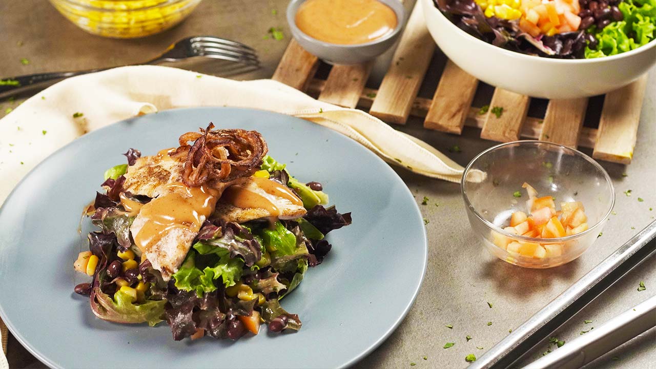 Barbecue Chicken Salad Recipe