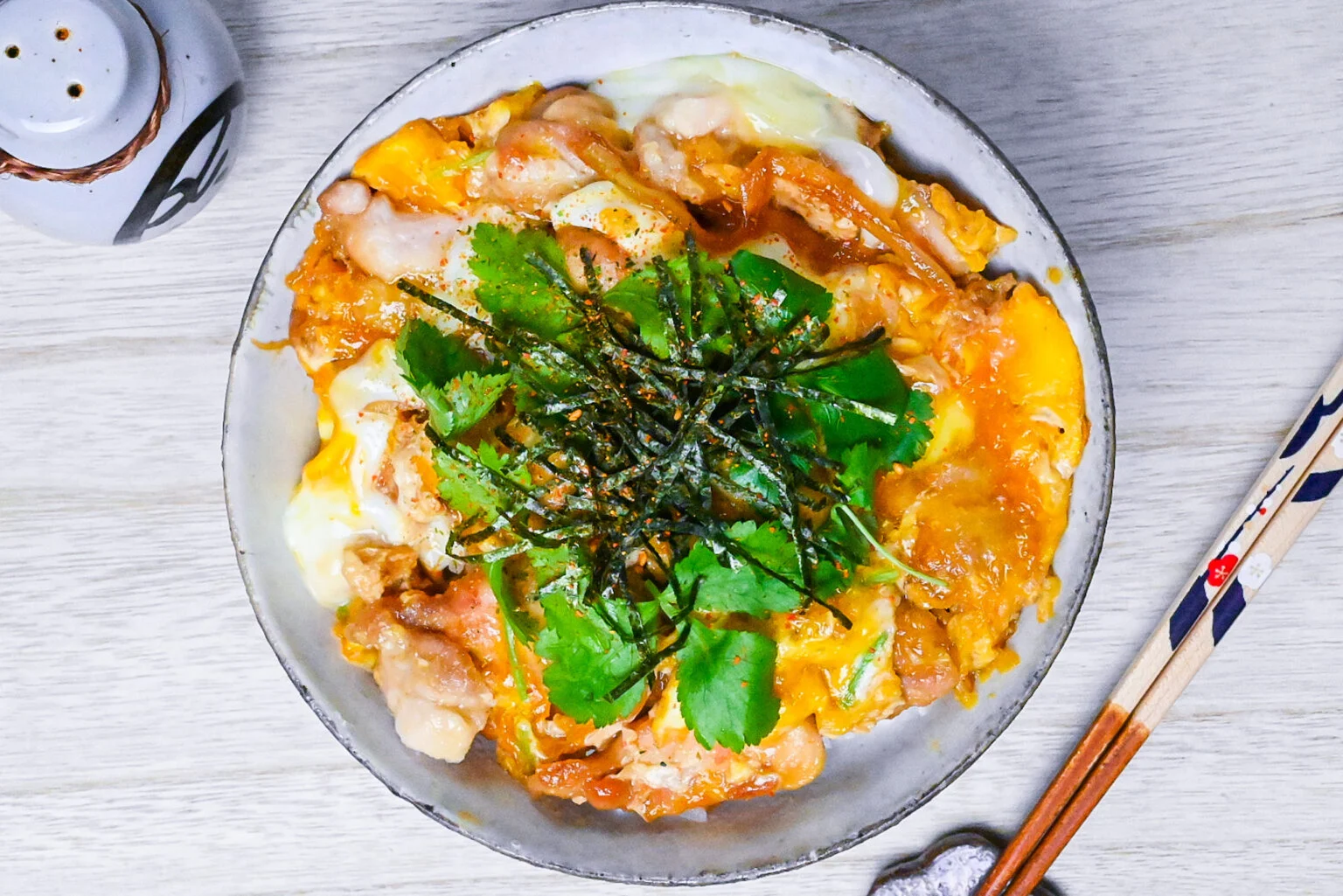 Oyakodon (Chicken and Egg Rice Bowl)