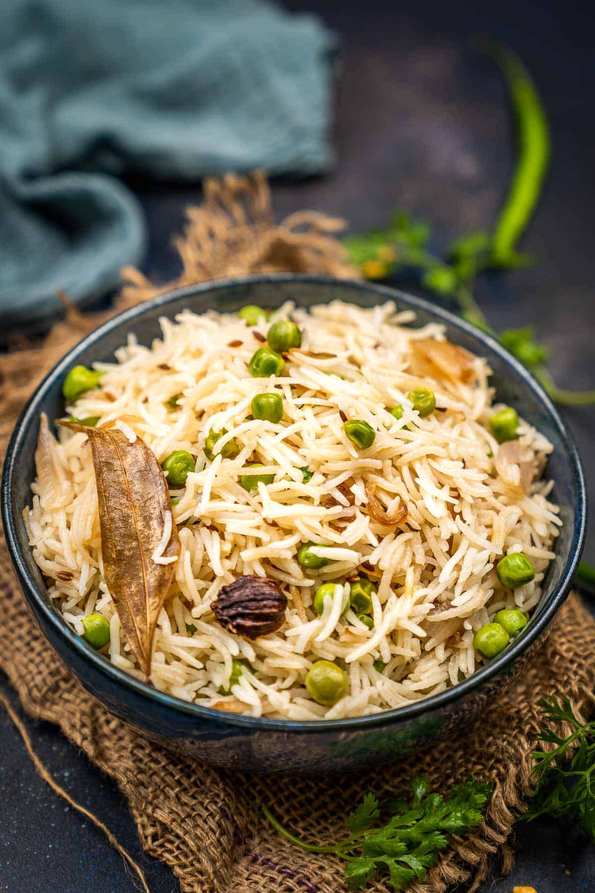 Easy Peas Pulao Recipe