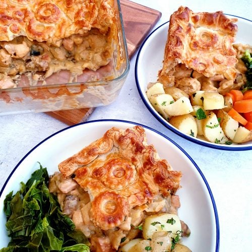 PUFF PASTRY PIE WITH CHICKEN