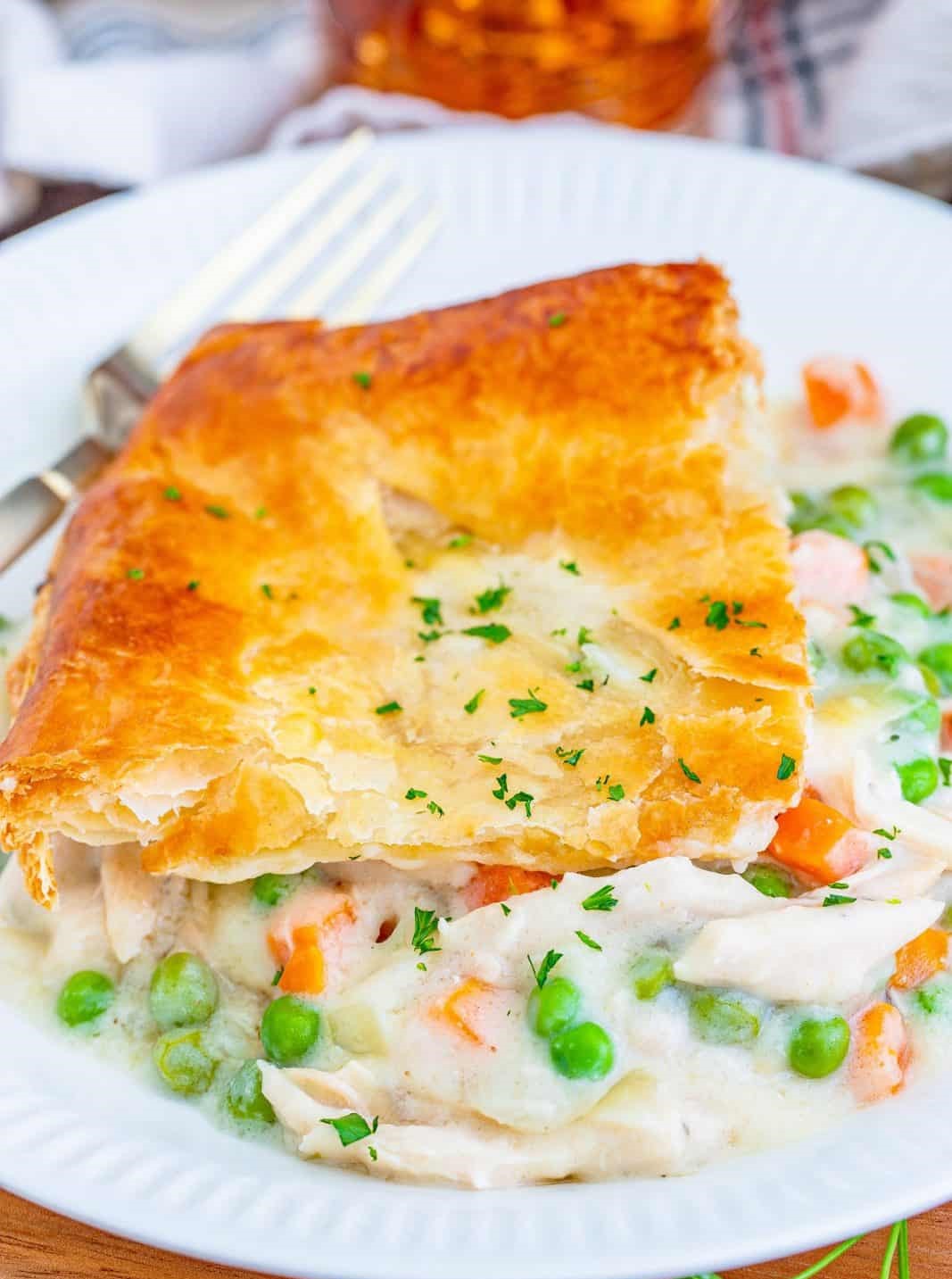 Puff Pastry Chicken Pot Pie 